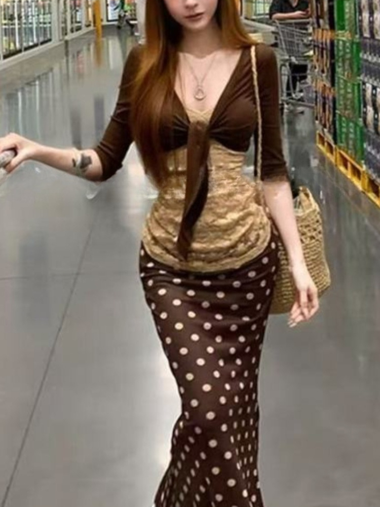 Vintage Fashion Stores - Japanese Vintage 3-piece Set Women Slim