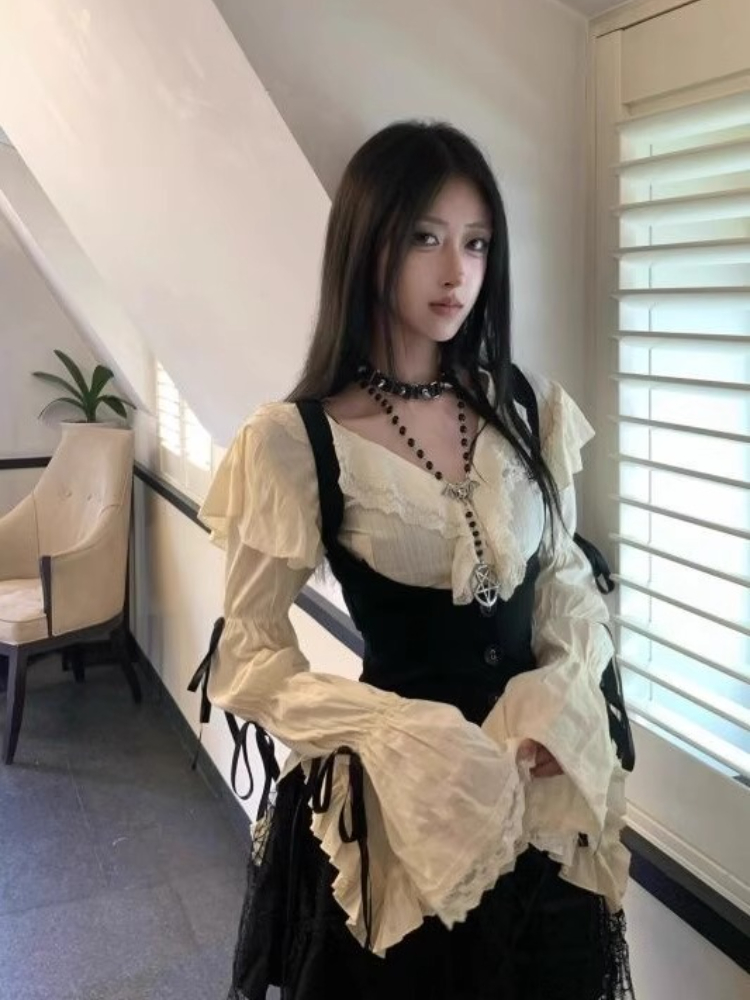 New Subculture Lace Vintage 3  - Vintage Fashion Japan 评论和价格