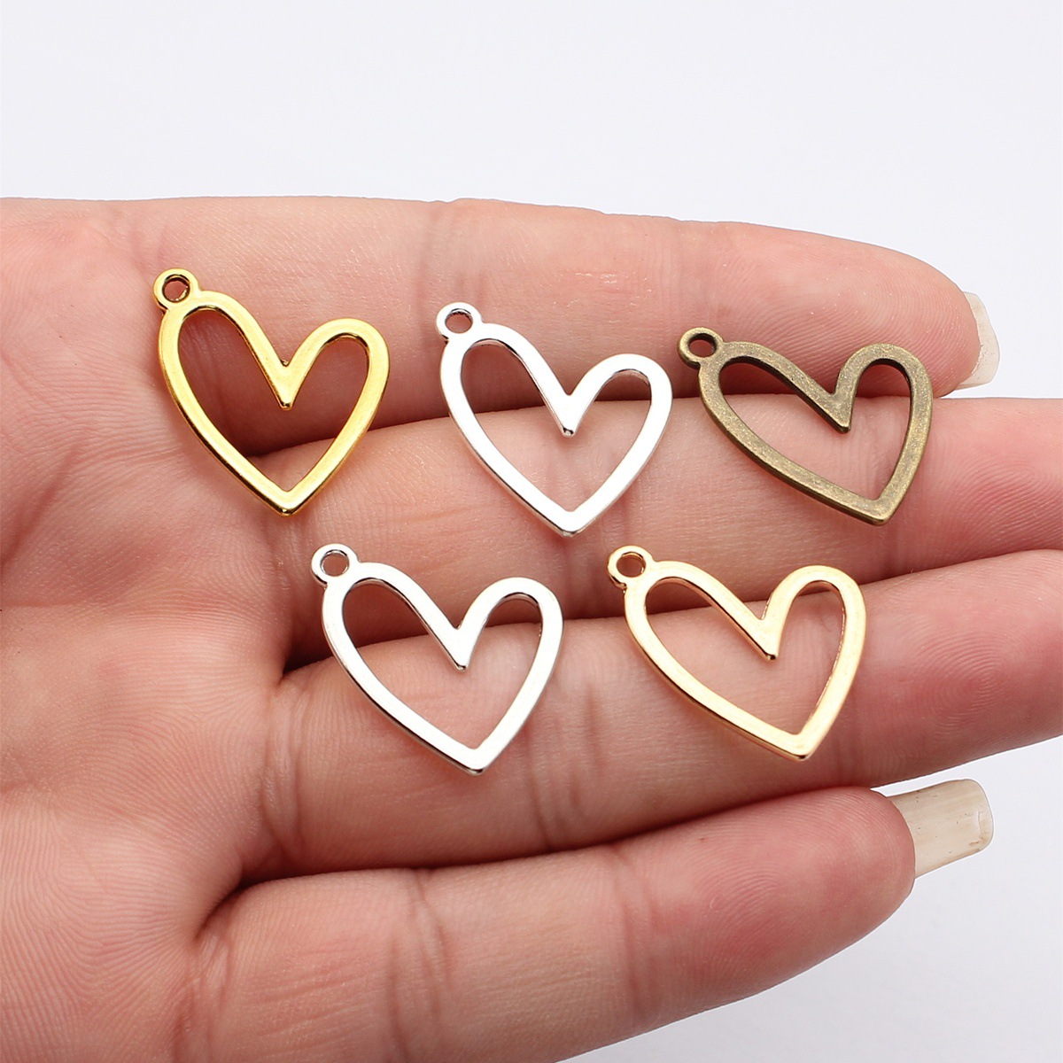 WYSIWYG 20pcs 22x20mm 5 Colors - Vintage Fashion Stores 评论和价格