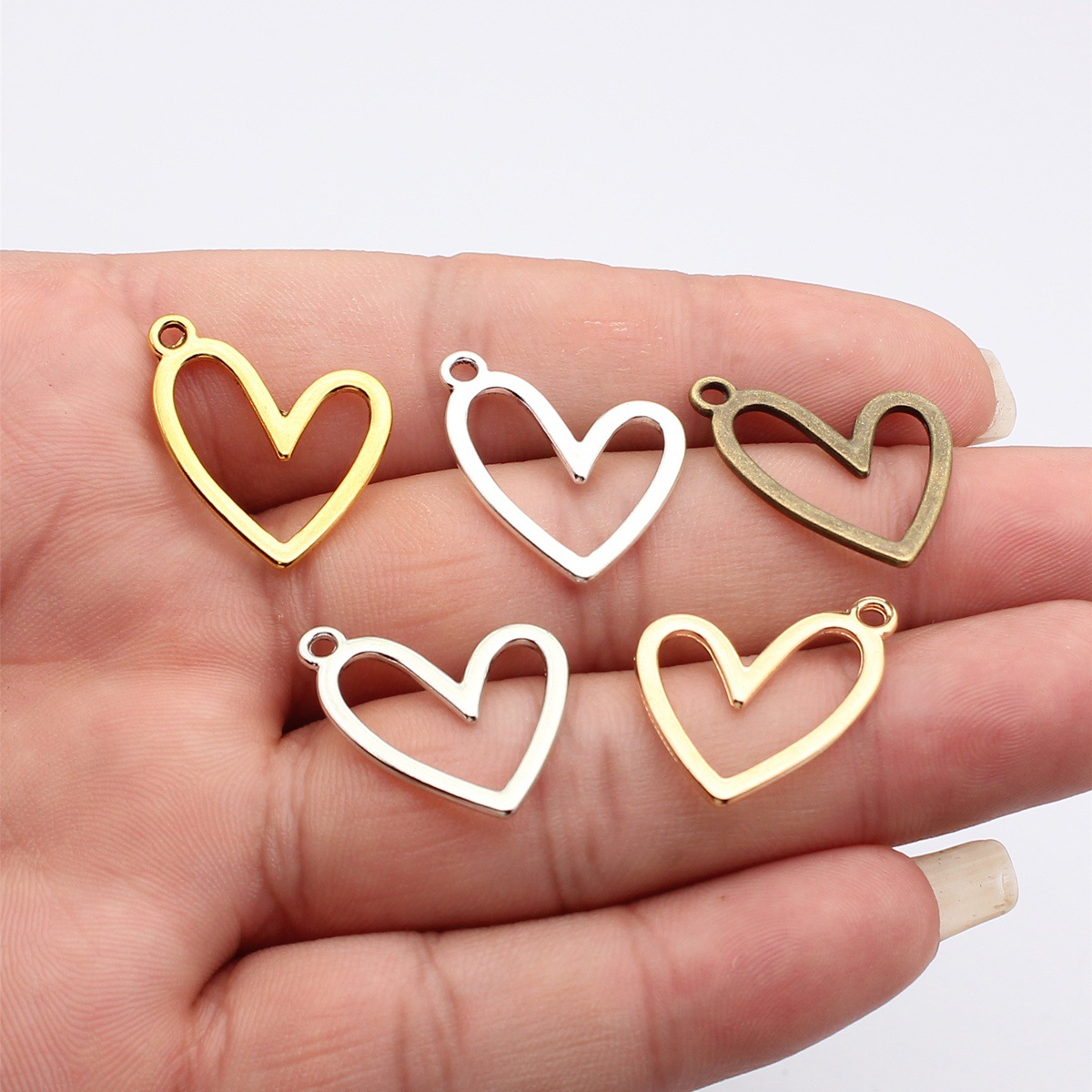 WYSIWYG 20pcs 22x20mm 5 Colors - Vintage Fashion Stores 评论和价格