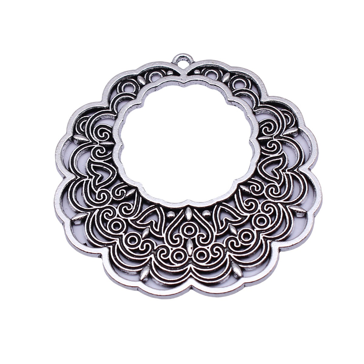 Boho Ethnic Mandala Pendant Fl - Vintage Fashion Stores 评论和价格