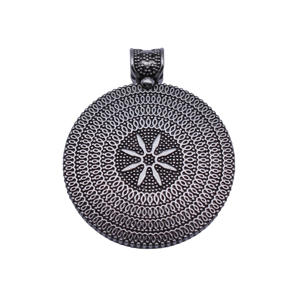 Boho Ethnic Mandala Pendant Fl - Vintage Fashion Stores 评论和价格