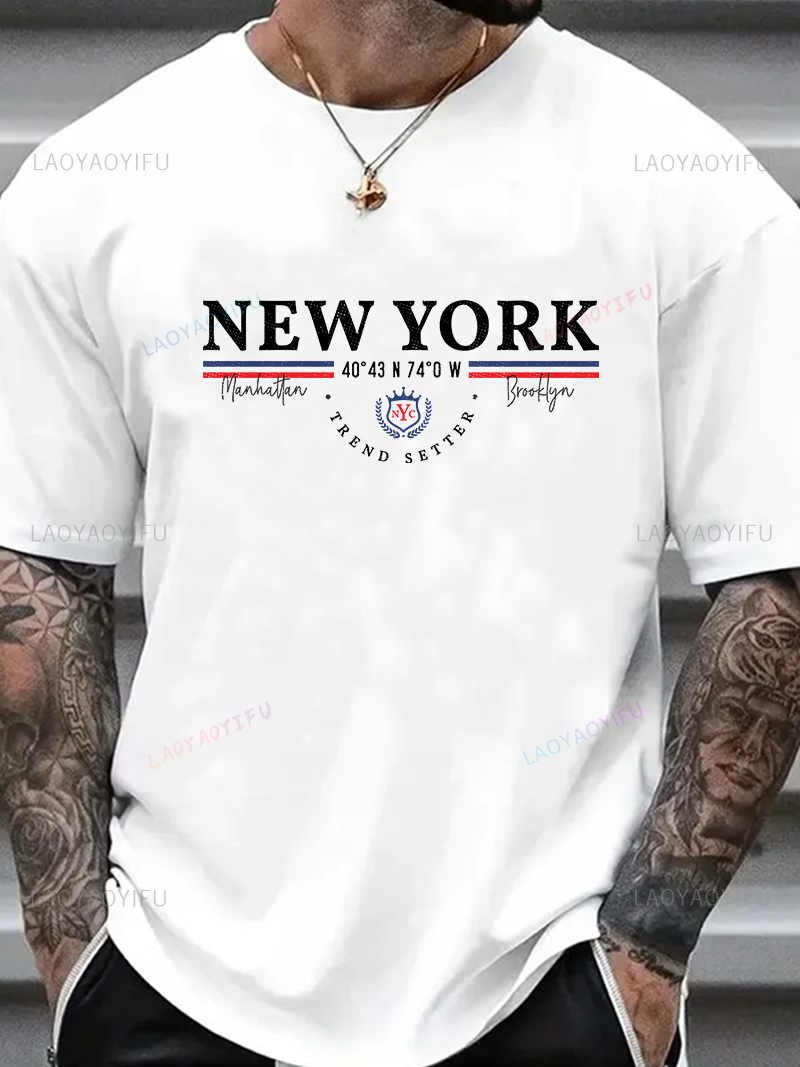 New York Letter Graphic Tee Un - Vintage Fashion New York 评论和价格