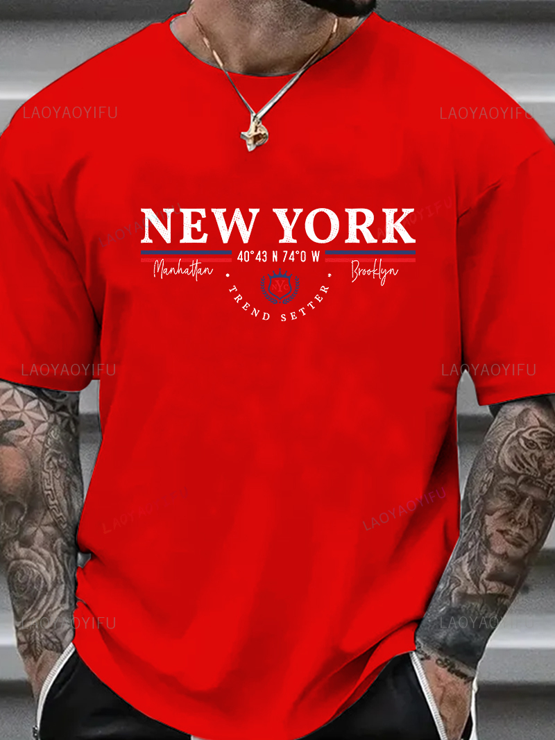 New York Letter Graphic Tee Un - Vintage Fashion New York 评论和价格