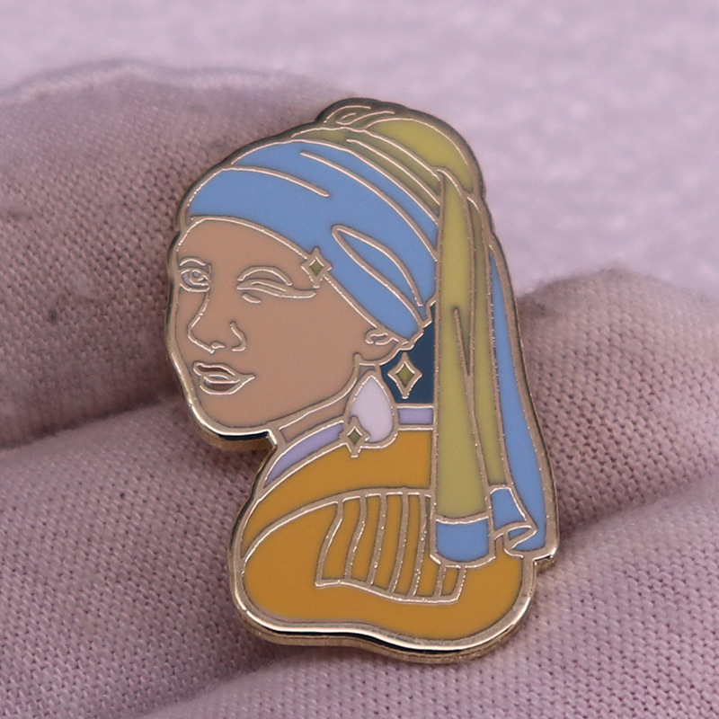 Hard Enamel Pins Classic Art B - Vintage Fashion Illustration 评论和价格