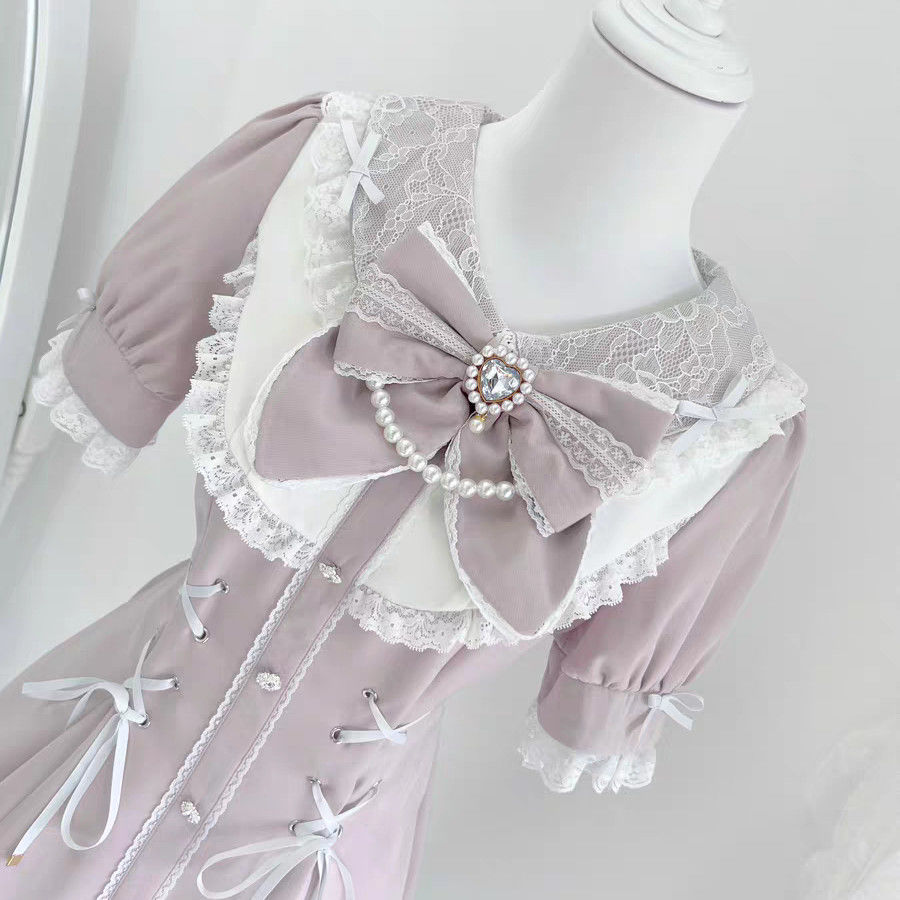 Japanese Style Lolita Sweet Dr - Vintage Fashion Japan 评论和价格