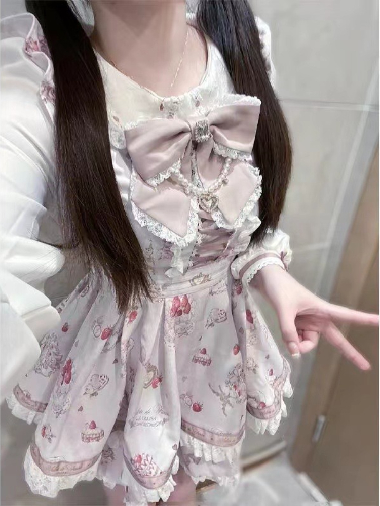 Summer Japanese Gothic Y2k Lol - Vintage Fashion Japan 评论和价格