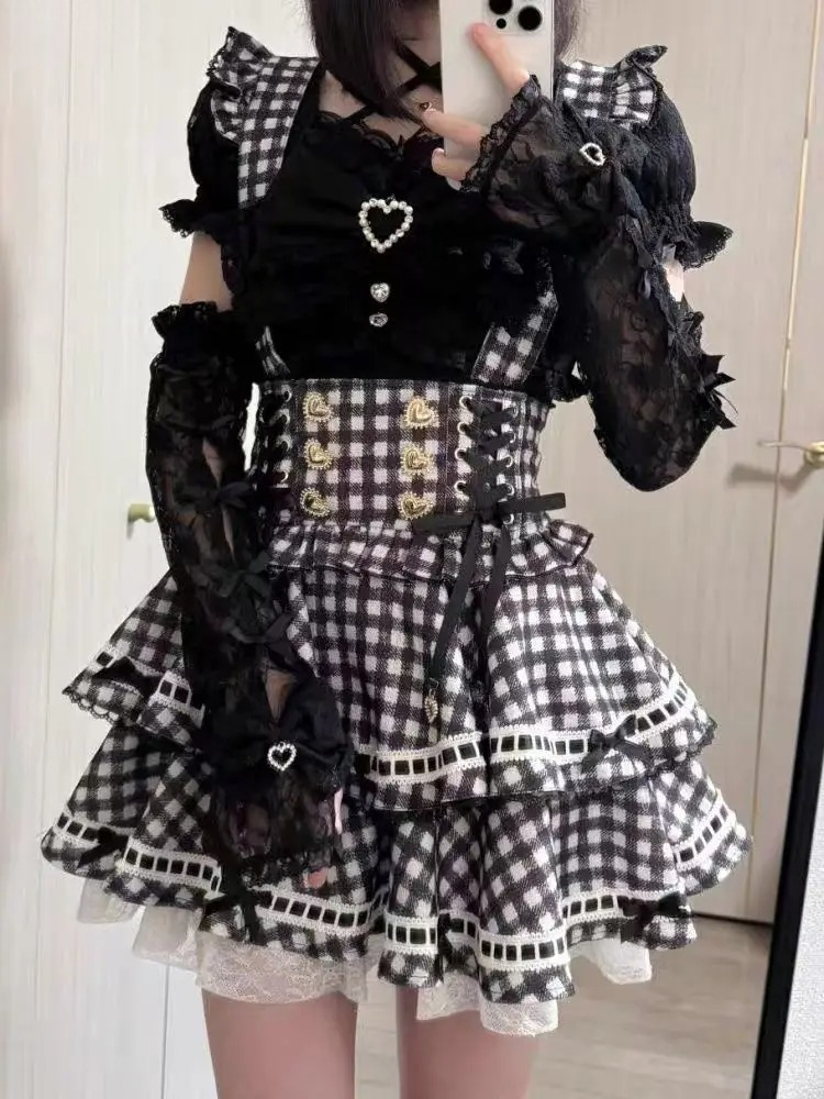 Summer Japanese Gothic Y2k Lol - Vintage Fashion Japan 评论和价格