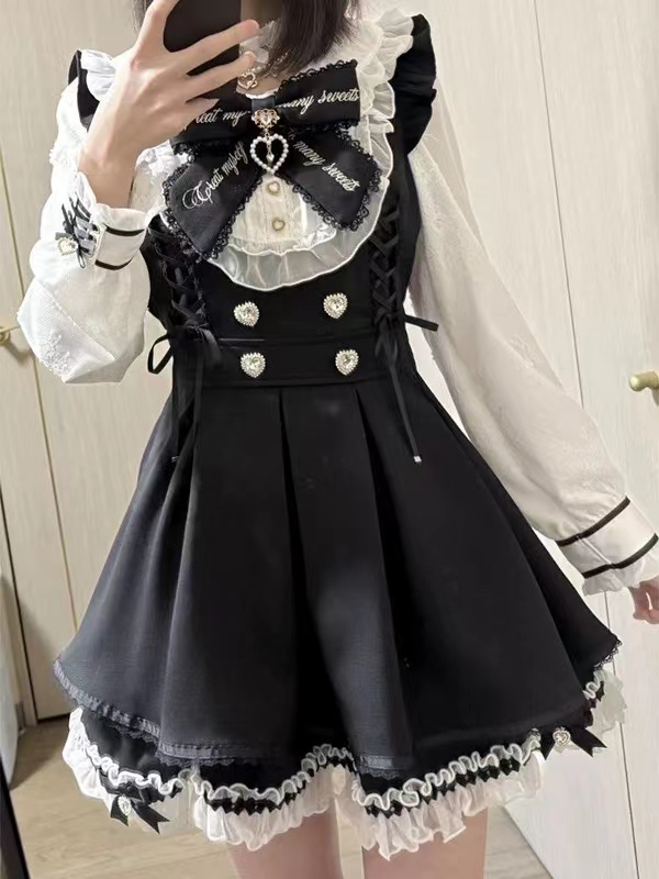 Summer Japanese Gothic Y2k Lol - Vintage Fashion Japan 评论和价格
