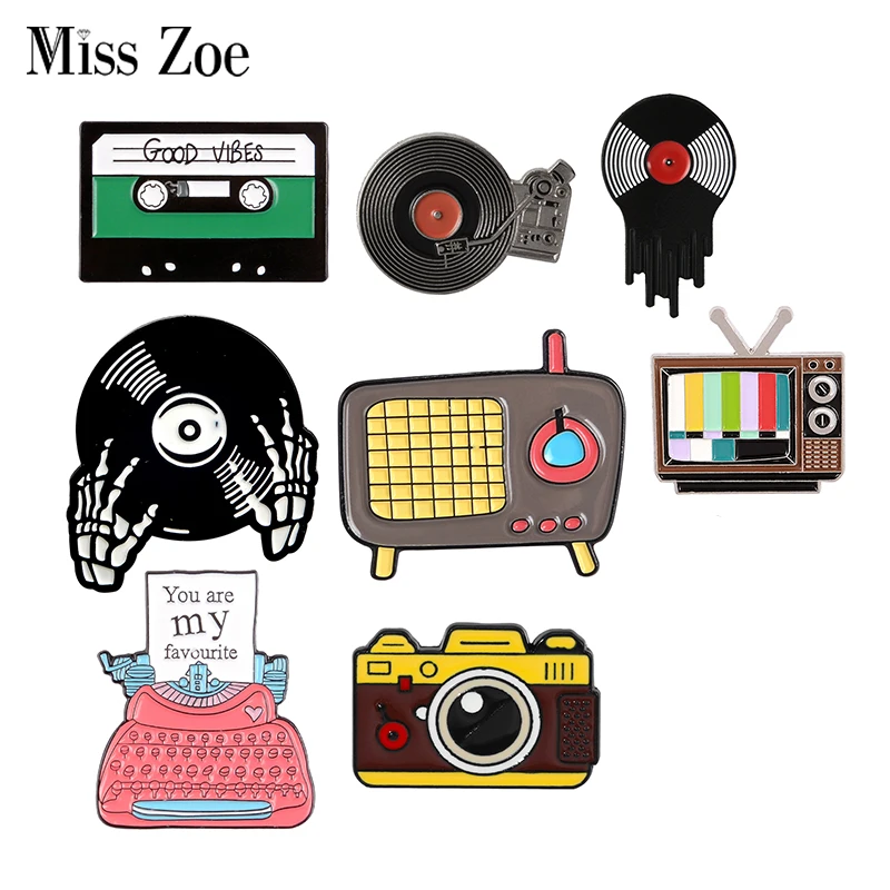 Good Vibes Only Enamel Pins Cu - Vintage Vibes Fashion 评论和价格