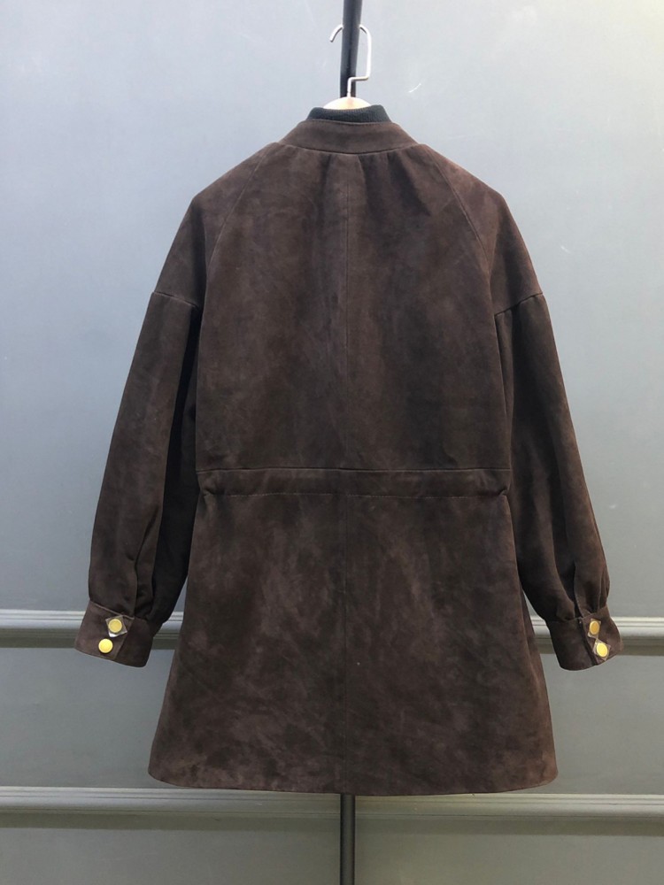 Autumn Winter Women Long Real  - Vintage Trench Coat 评论和价格