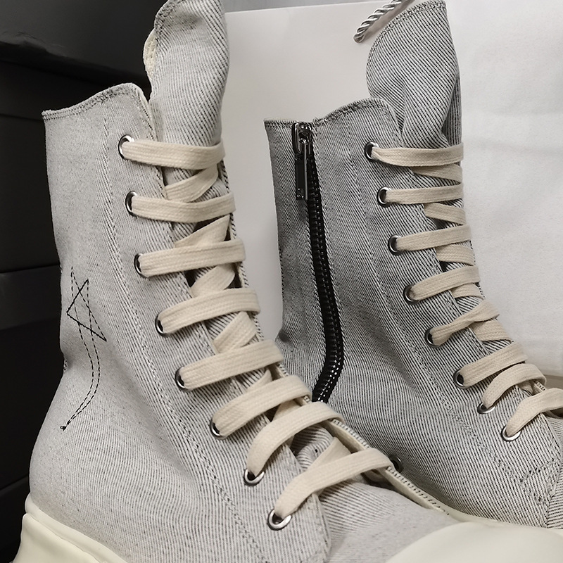 Men Vintage High Top Canvas Sh - Vintage Fashion Trends 评论和价格