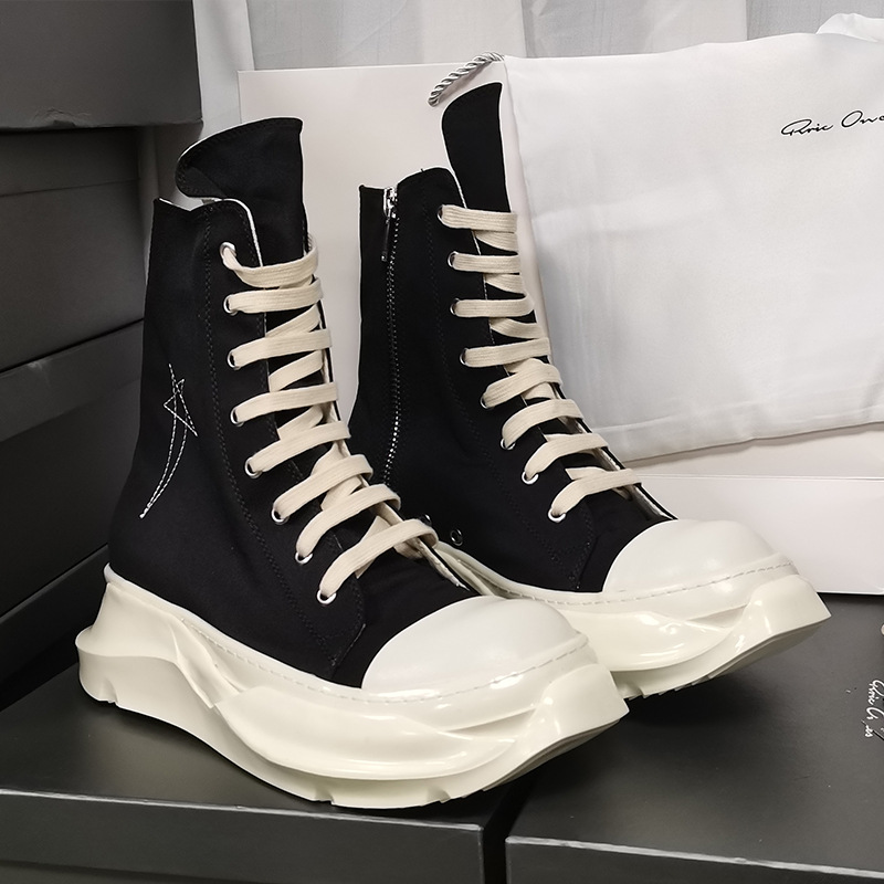 Men Vintage High Top Canvas Sh - Vintage Fashion Trends 评论和价格