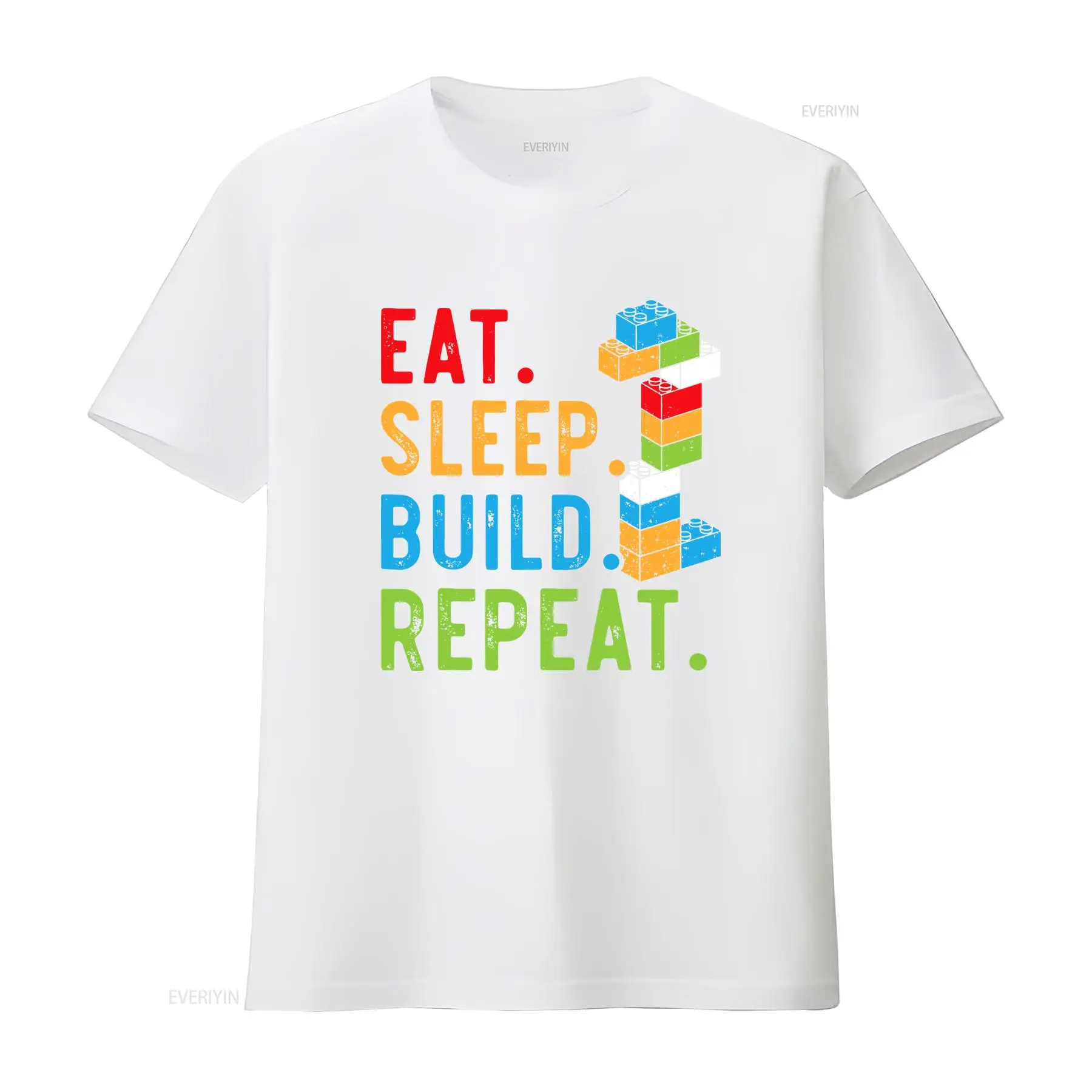 Eat Sleep Build Repeat Master  - Vintage Fashion Build 评论和价格