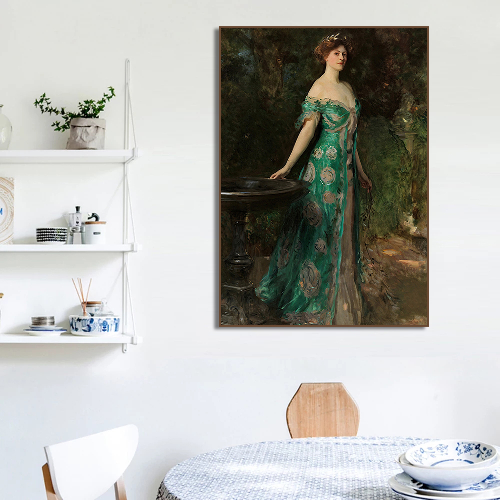 Renaissance Women Portrait Pos - Vintage Fashion Illustration 评论和价格