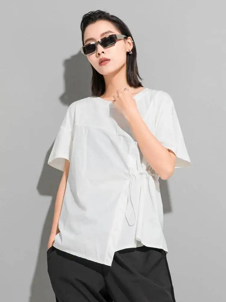 Waist Women Black Drawstring B - Vintage Fashion Build 评论和价格