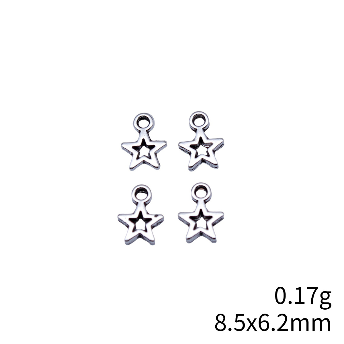 80pcs 8.5x6.2mm(0.33x0.24inch) - Vintage Fashion Stores 评论和价格