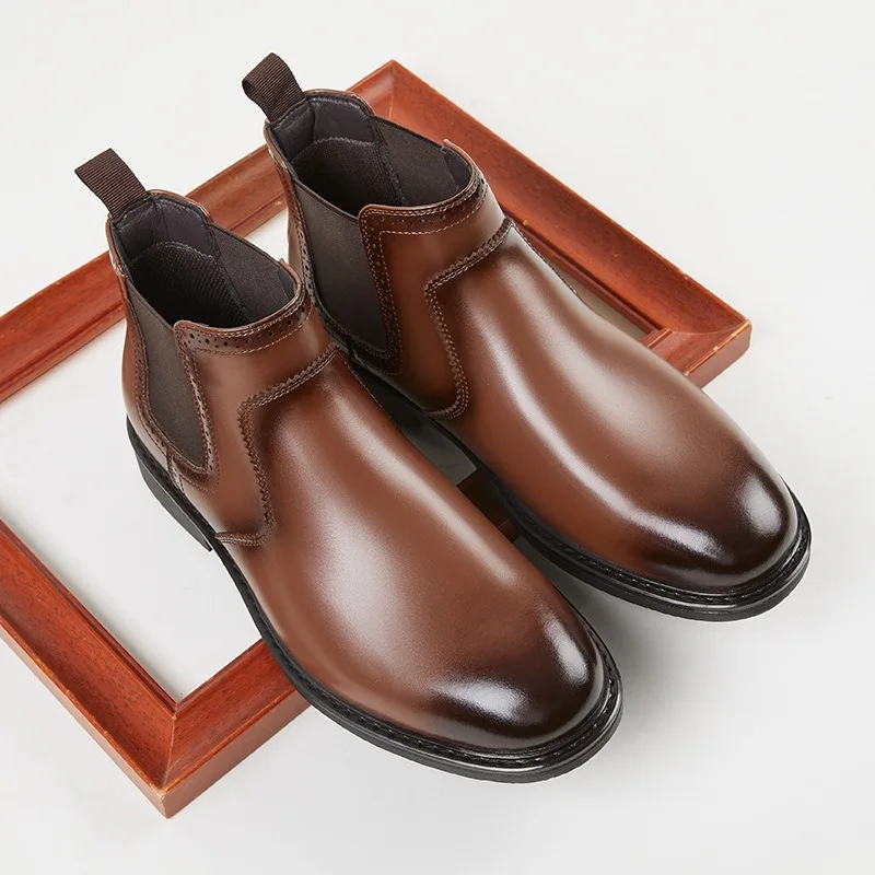 Vintage Mens Leather Oxford Bo - Vintage Fashion For Mens 评论和价格