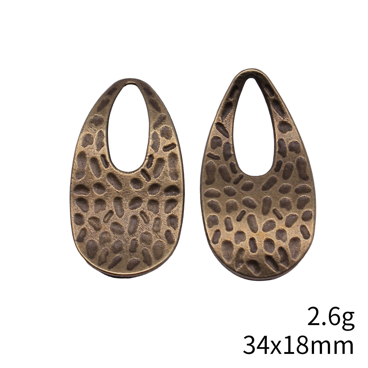 10pcs 34x18mm 5 Colors Hammere - Vintage Fashion Stores 评论和价格