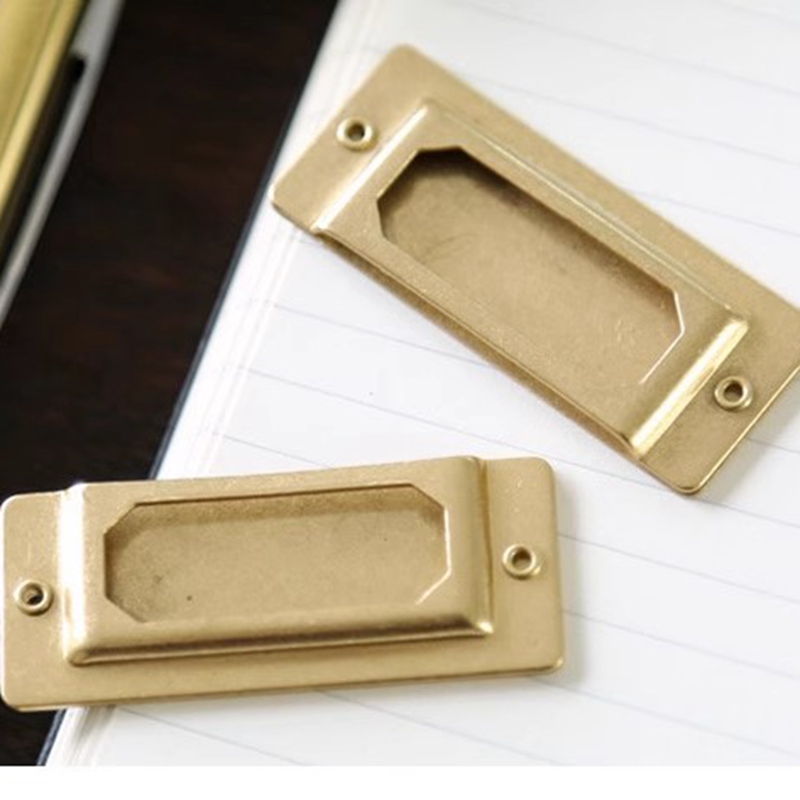 Vintage Brass Tag Index Board  - Vintage Fashion Japan 评论和价格