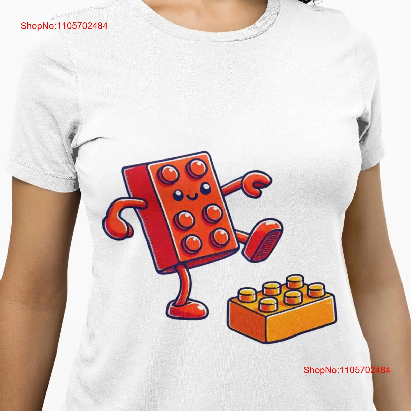Funny Building Block T Shirt K - Vintage Fashion Build 评论和价格