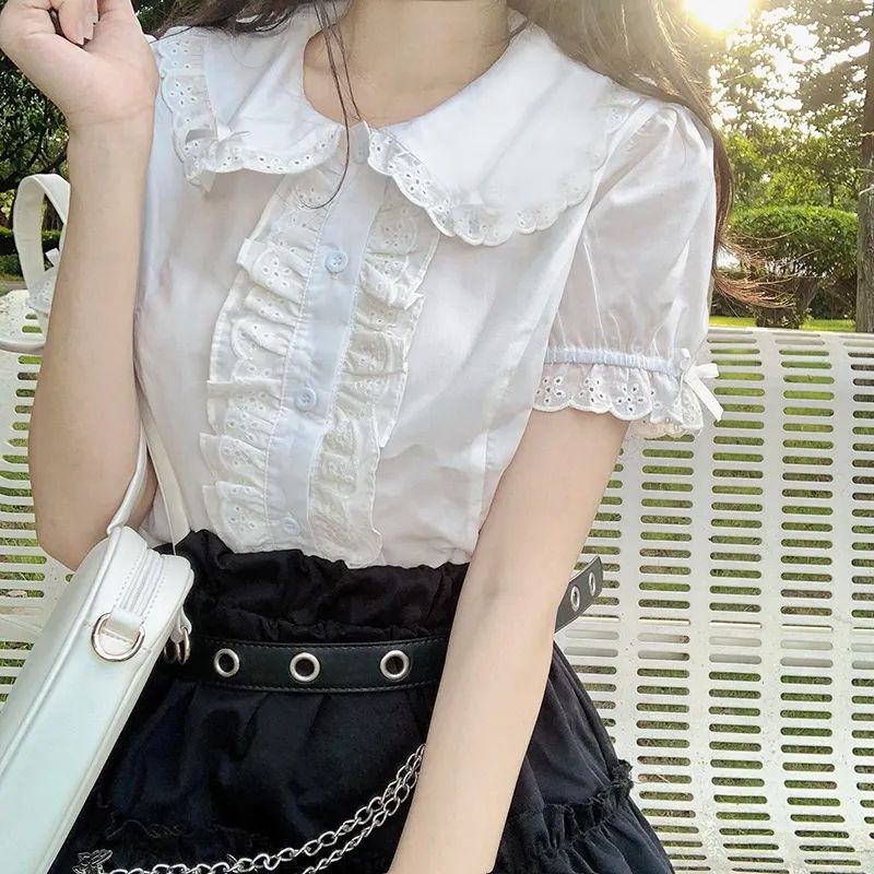Deeptown Kawaii Lolita Blouses - Vintage Fashion Japan 评论和价格