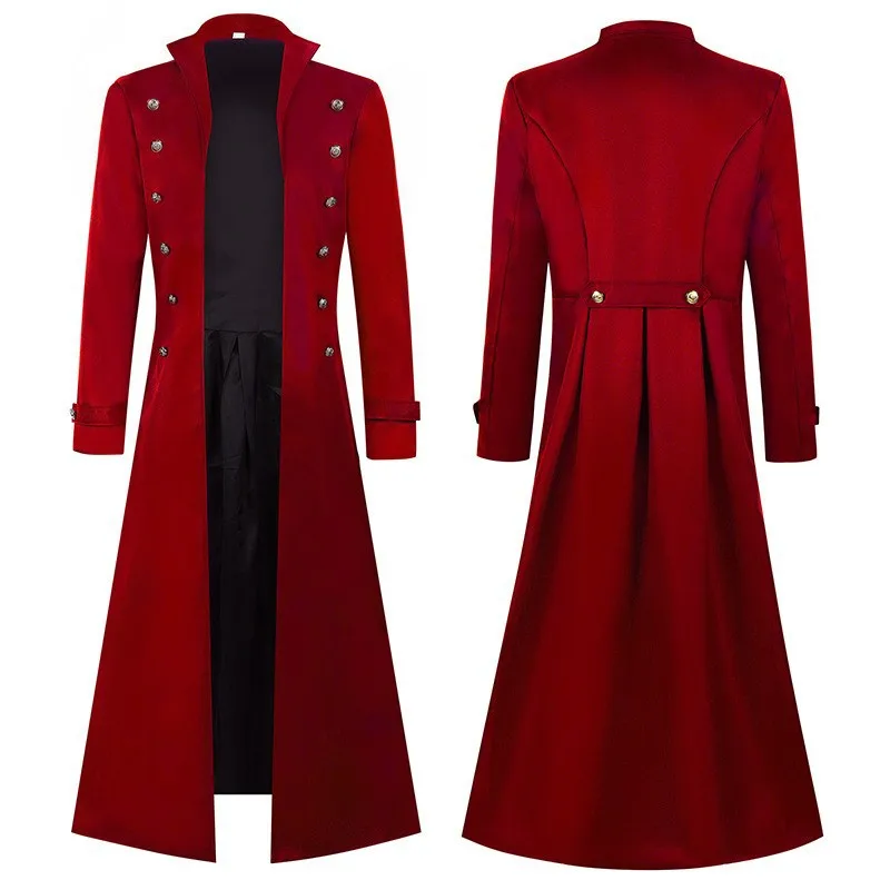 Medieval Renaissance Costume M - Vintage Trench Coat 评论和价格