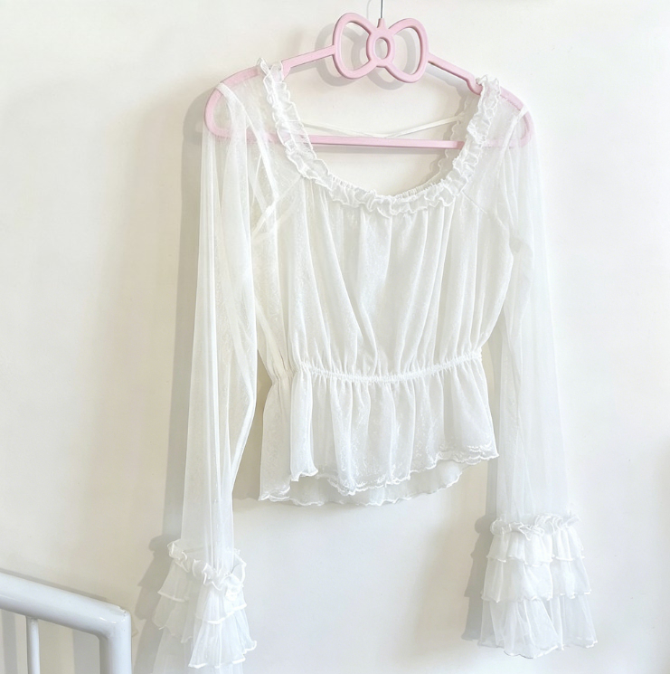Japanese Sweet Lolita Blouses  - Vintage Fashion Japan 评论和价格