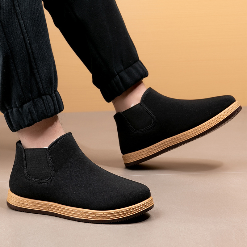 Men's Cotton Shoes Men's Winte - Vintage Fashion For Mens 评论和价格