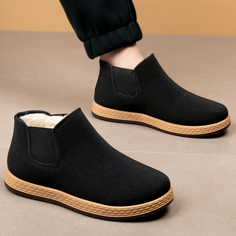 Men's Cotton Shoes Men's Winte - Vintage Fashion For Mens 评论和价格