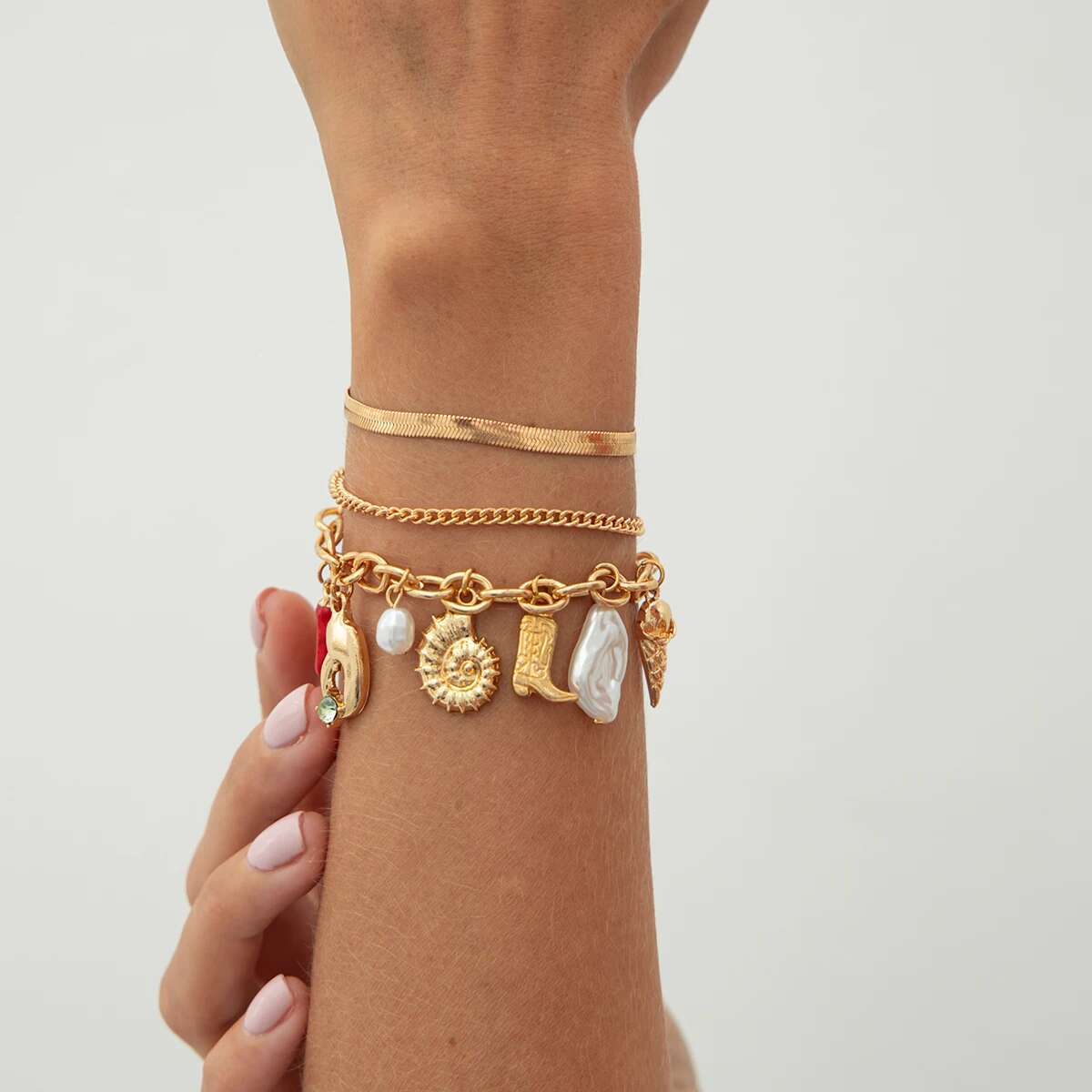 Ingemark 3Pcs/Set Boho Conch B - Vintage Fashion Trends 评论和价格