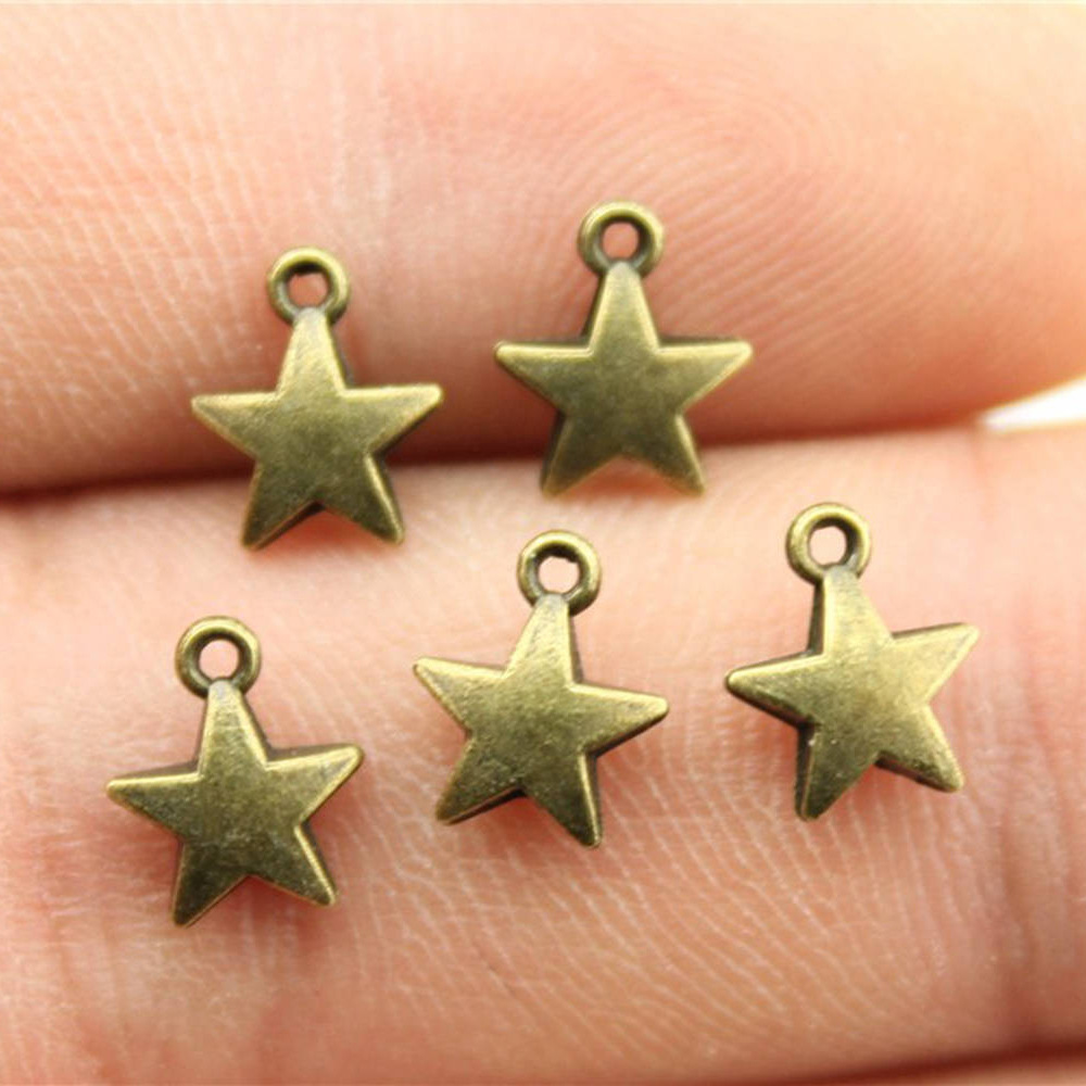 40pcs 8.6x7.1mm 2 Colors Antiq - Vintage Fashion Stores 评论和价格