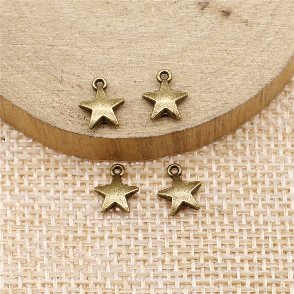 40pcs 8.6x7.1mm 2 Colors Antiq - Vintage Fashion Stores 评论和价格