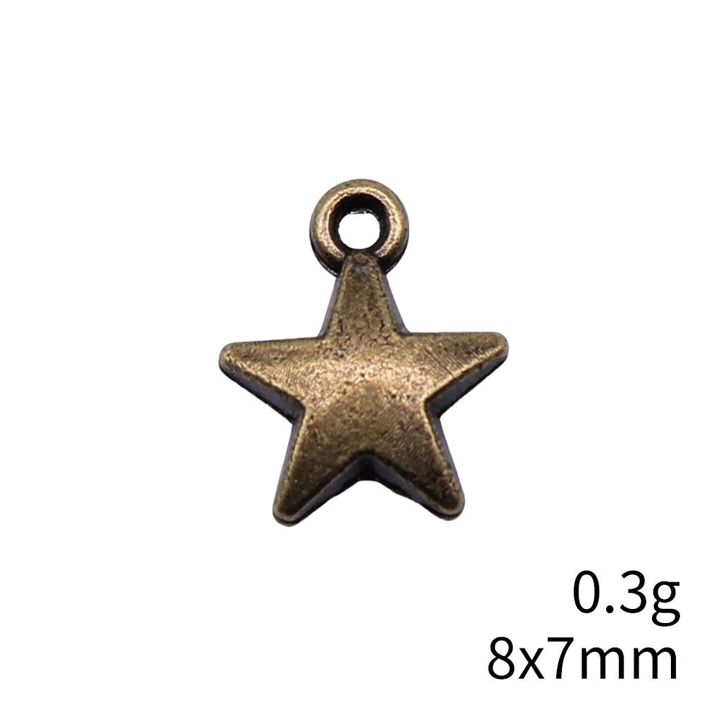 40pcs 8.6x7.1mm 2 Colors Antiq - Vintage Fashion Stores 评论和价格