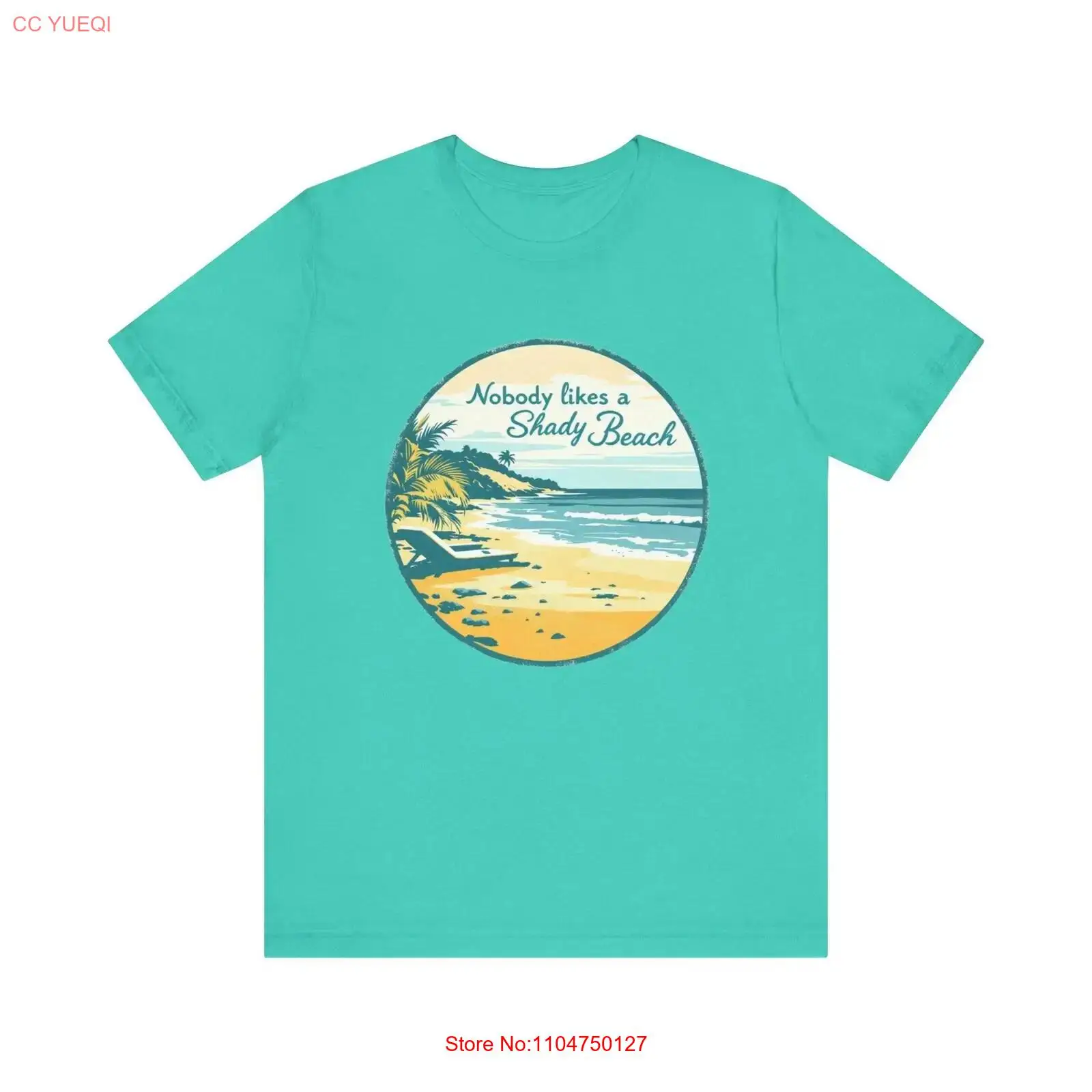 Nobody Likes a Shady Beach T S - Vintage Vibes Fashion 评论和价格
