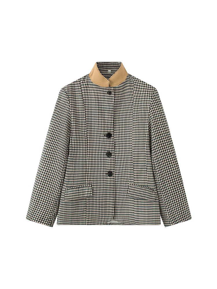 TFMLN Women's Vintage Plaid Bl - Vintage Trench Coat 评论和价格