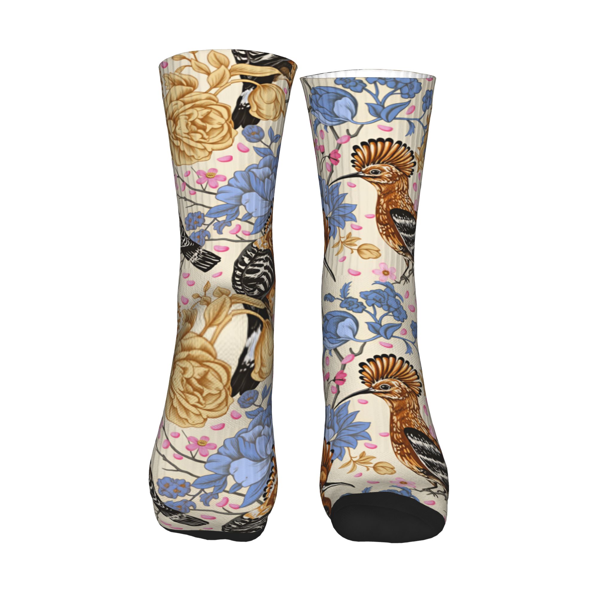 Hoopoe Bird Blue Peony Vintage - Vintage Fashion For Mens 评论和价格